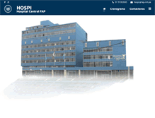 Tablet Screenshot of hospi.fap.mil.pe